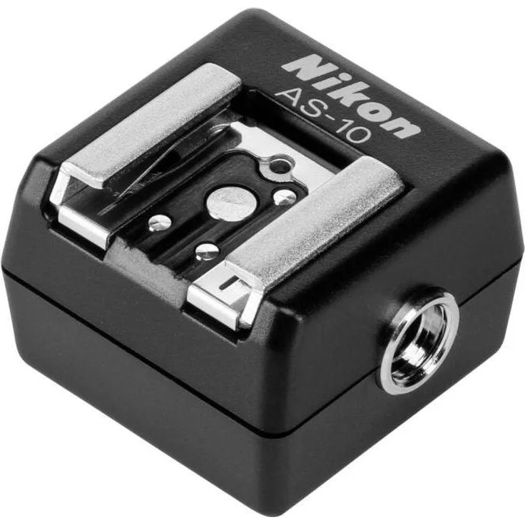 Nikon AS-10 Multiblitzadapter für Nikon Digitalkameras, Anschluss mehrerer Blitzgeräte