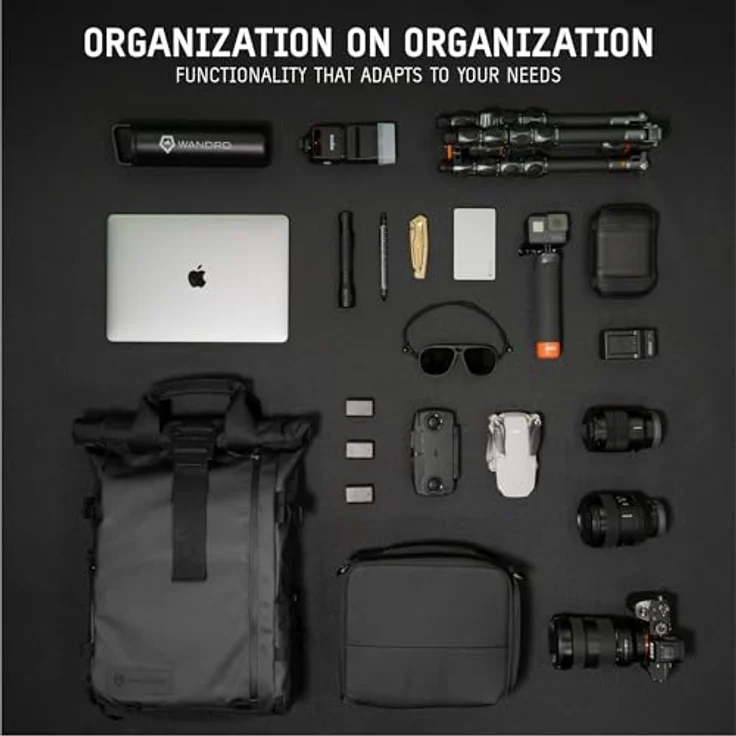 Wandrd The PrvkeV3, Fotorucksack 21 l, Kameratasche mit aktualisiertem Tragekomfort und verbesserter Innenorganisation, Orange – Bild 7