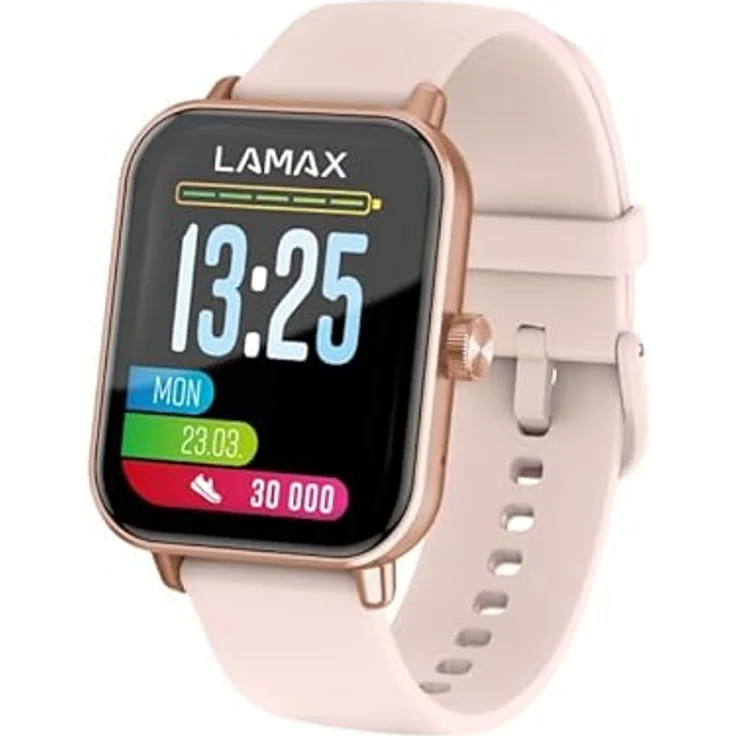 LAMAX BCool2 Play Rose Gold, Fitness-Zubehör für Kinder mit Pulsmessung und Musikwiedergabe – Bild 1