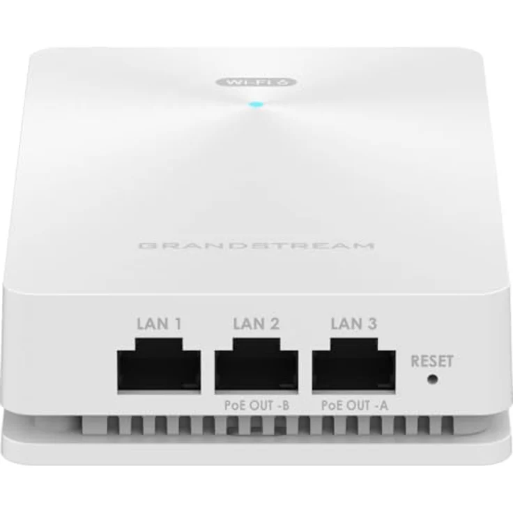 Grandstream GWN7661E, WiFi-AccessPoint mit 3 Gbit/s Durchsatz, 4 Gigabit-Ports, MU-MIMO und OFDMA Technologie, bis zu 256 gleichzeitige Clients – Bild 3