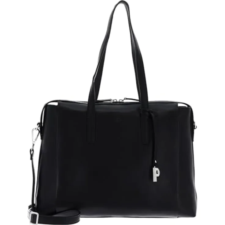 Picard Bali Aktentasche, 38 cm, 100% Leder, schwarz
