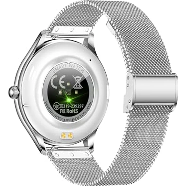 VALDUS VL55 PRO (2025) Silver, Gesundheitsuhr Smartwatch mit Telefoniefunktion, AMOLED Display, Schlankes Leichtgewicht – Bild 5