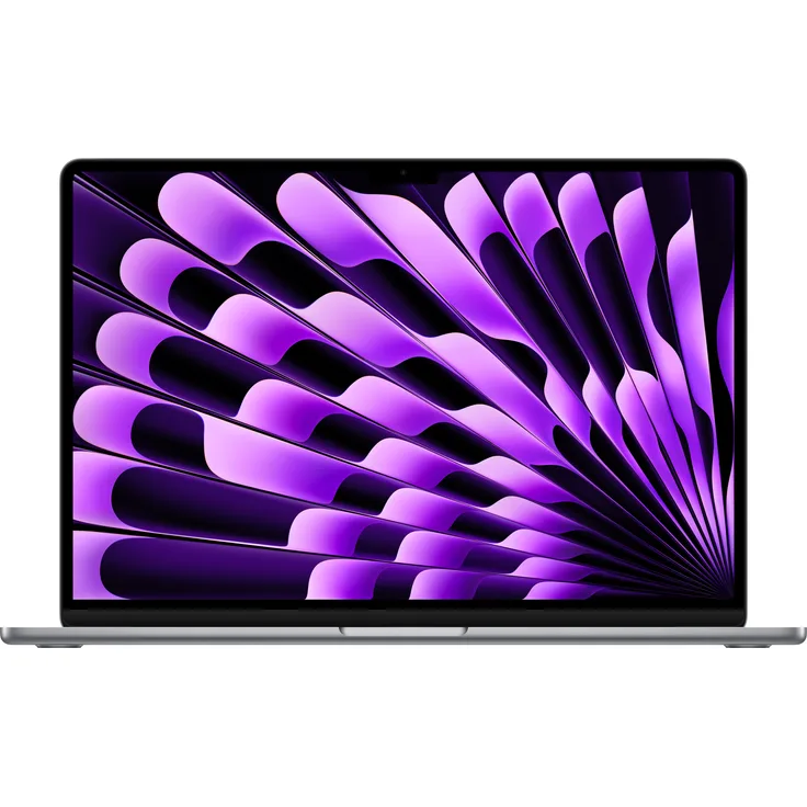 Apple MacBook Air 2024 15,3" M3-Chip, 8GB RAM, 256GB SSD 10-Core-GPU Space Grau MRYM3D/A