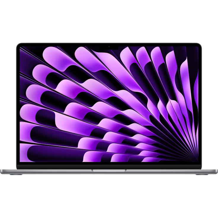 Apple MacBook Air 2024 15,3" M3-Chip, 8GB RAM, 256GB SSD 10-Core-GPU Space Grau MRYM3D/A – Bild 1