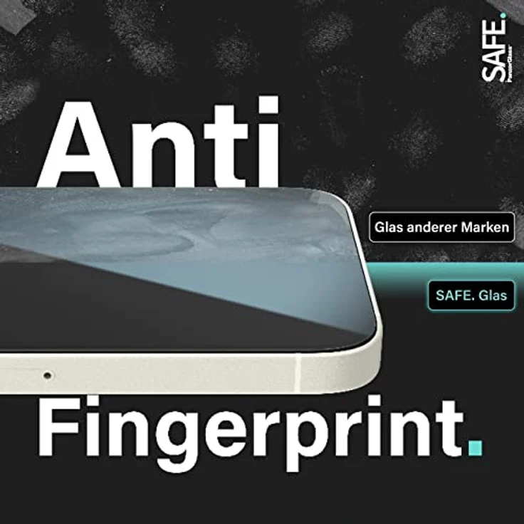 SAFE by PanzerGlass Screen Protector für Apple iPhone 12 | 12 Pro, Edge-to-Edge, kratz- und schockresistent, 100% Touch-Sensitivity, fingerprints-abweisend – Bild 5
