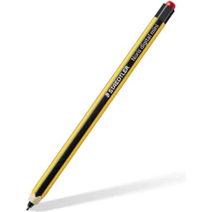 STAEDTLER Noris digital Mini 180M, 2-in-1 Stylus-Eingabestift für digitales Schreiben und Zeichnen, EMR und kapazitive Touchscreens, inklusive 5 EMR Ersatzspitzen und Werkzeug – Bild 1