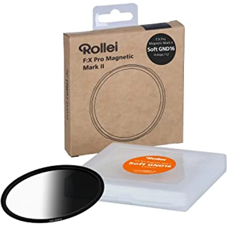 Rollei F:X Pro Magnet MK II Soft GND16, 67mm Verlaufsgfilter zur Anpassung von Helligkeitsunterschieden, magnetische Fassung – Bild 1
