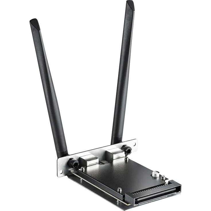 Optoma AZ832-HN, WiFi/Bluetooth-Kombi-Adapter mit Wi-Fi 6 und integriertem Ethernet-Switch, schwarz