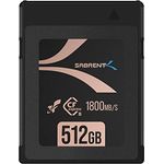 SABRENT CFexpress Speicherkarte Typ B 512GB (1800 MB/s Lesen, 1700MB/s Schreiben, cf Express Memory Card 8k raw für DSLR, professionelle Cinematographer Fotografen Videofilmer Vloggers (CF-XXIT-512)