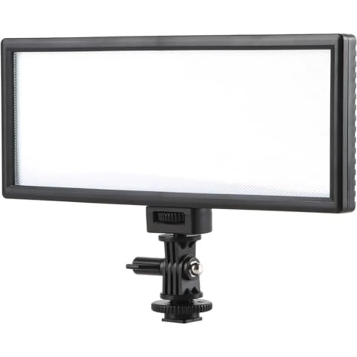 VILTROX L132T LED Videoleuchte Video Licht Pad On-Kamera 3300K-5600k Farbtemperatur Fotoleuchte für Canon Nikon Sony DSLR Kameras Videokameras(ohne Batterie) – Bild 2