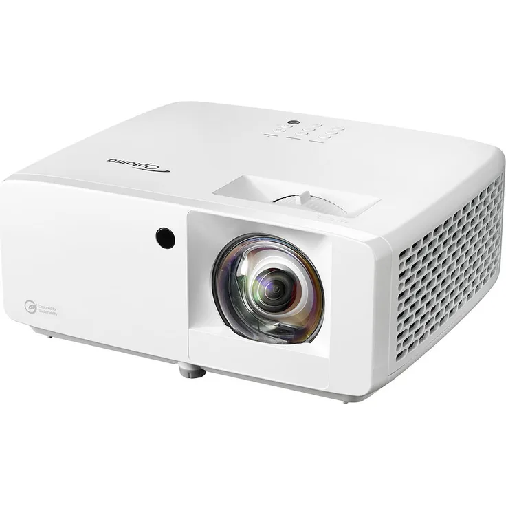 Optoma ZH451ST, Full HD Kurzdistanz-Laserbeamer für professionelle Präsentationen mit DuraCore Technologie
