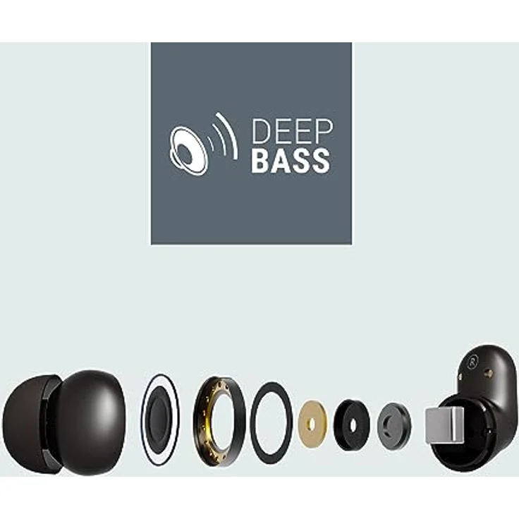 Energy Sistem Urban Beat True Wireless Stereo Bluetooth-Kopfhörer, Deep Bass, IPX4, 22h Autonomie, Schwarz – Bild 3