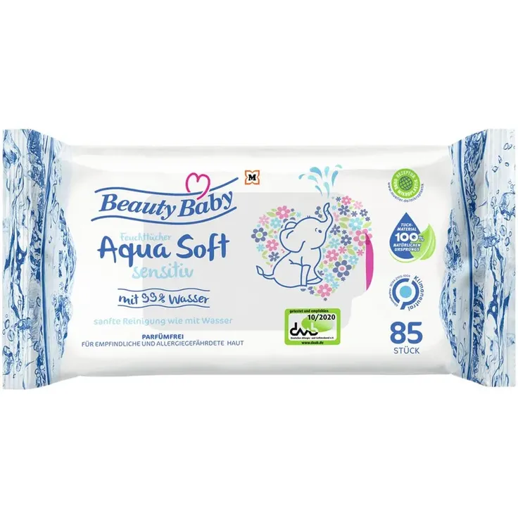 Beauty Baby Aqua Soft Feuchttücher Sensitiv