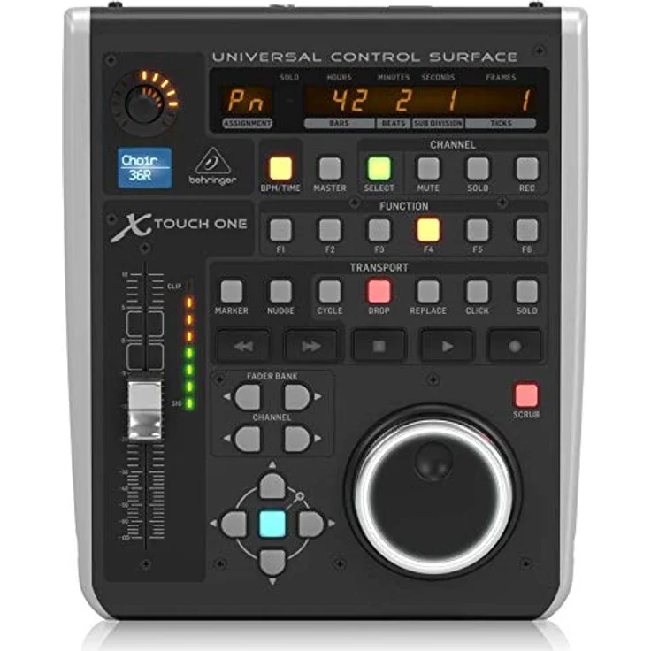 Behringer X-TOUCH ONE Universal-Bedienoberfläche mit berührungsempfindlichem Motor-Fader und LCD-Scribble-Streifen – Bild 3