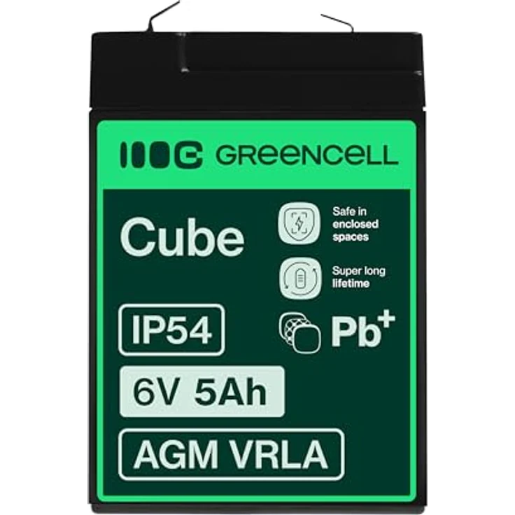 GREEN LL Akku AGM 6V 5Ah – Bild 4