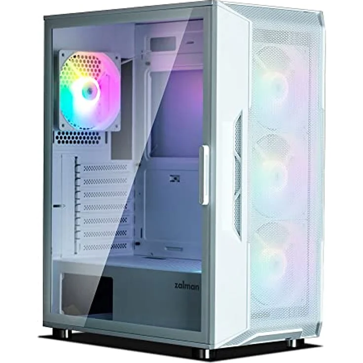 Zalman i3 Neo PC-Gehäuse, mittelgroß, Weiß – Bild 5