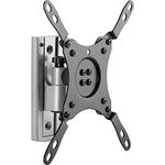 RICOO TV Monitor Wandhalterung Schwenkbar Neigbar für 13-42 Zoll, Universal TV Halterung S3122, Fernsehhalterung für Wand, Wandhalterung Fernseher 32 Zoll+, bis 15 Kg mit max. VESA 200x200 mm