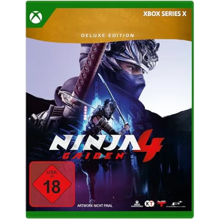 Xbox NINJA GAIDEN 4 – Deluxe Edition – Actionspiel für Xbox Series X mit Charakter- und Waffen-Skins, 50.000 Bonus-NinjaMünzen und exklusive Extras