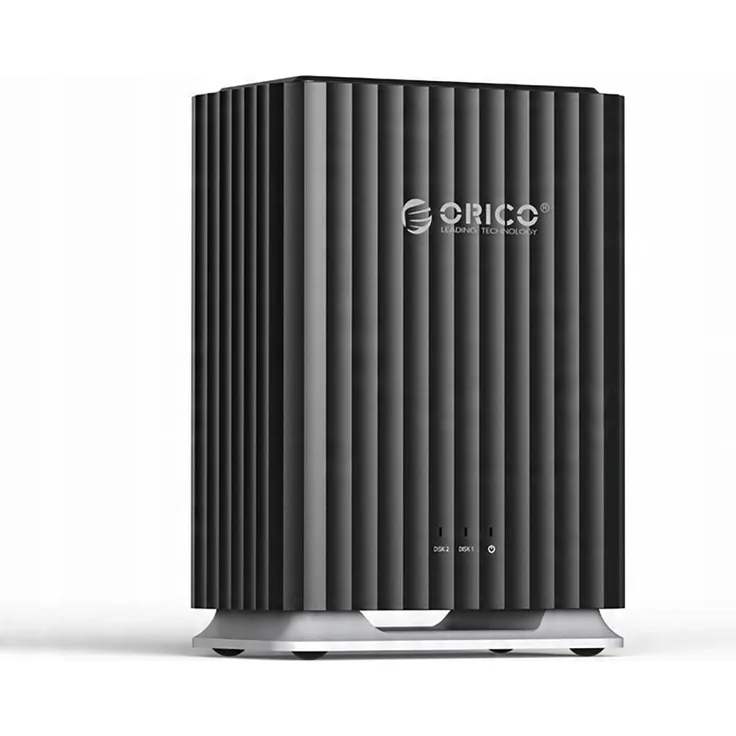 Orico 9728C3 Dual-Big Das Solution Gehäuse für 2 Laufwerke, USB-C 3.2, bis zu 44 TB, Schwarz