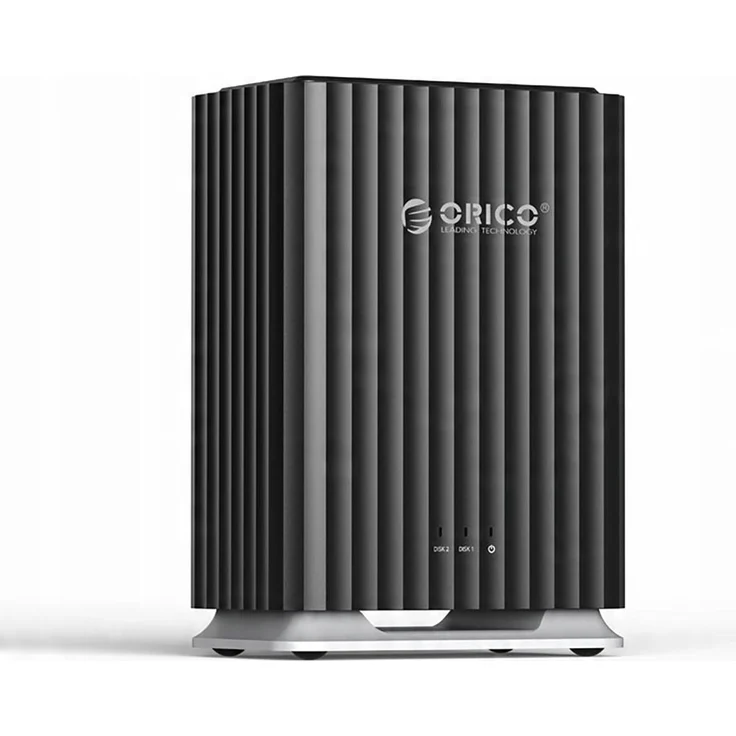 Orico 9728C3 Dual-Big Das Solution Gehäuse für 2 Laufwerke, USB-C 3.2, bis zu 44 TB, Schwarz