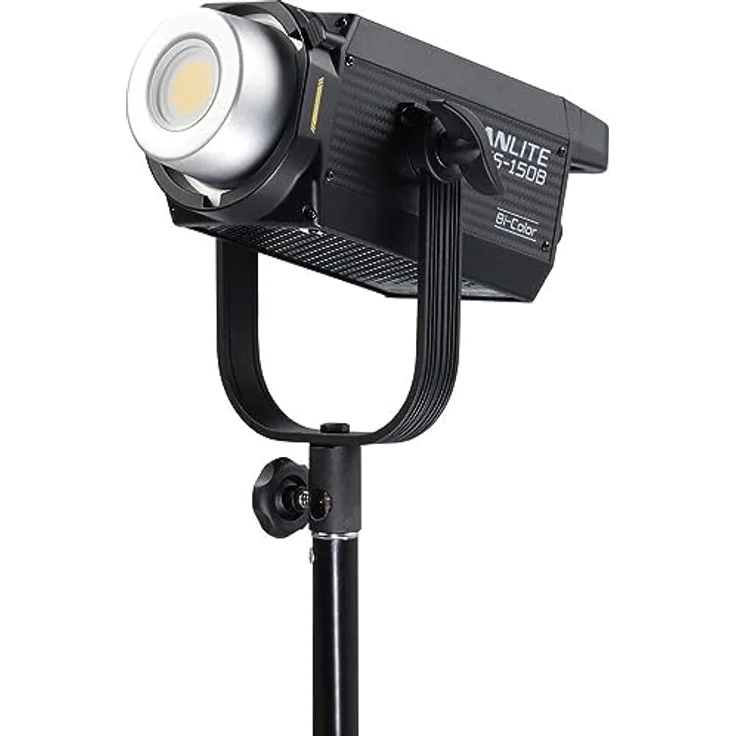 NANLITE Studio-Scheinwerfer FS-150B Bi-Color (3819), 175W COB-LED, 2700-6500K CCT, bis 23.220 Lux @1m – Bild 2