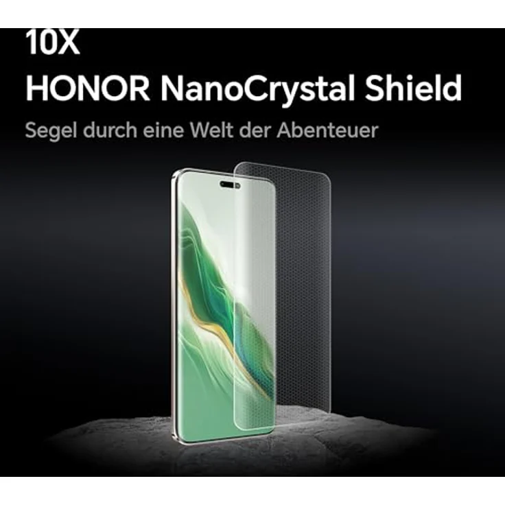 HONOR Magic6 Pro Smartphone 5G, 12 GB + 512 GB Handy, 6,80-Zoll, 120 Hz, 50-MP-Dreifachkamera, 180-MP-Teleobjektivkamera, Qualcomm Snapdragon 8 Gen 3, 5600 mAh, IP68, dual- SIM (Grün) – Bild 3