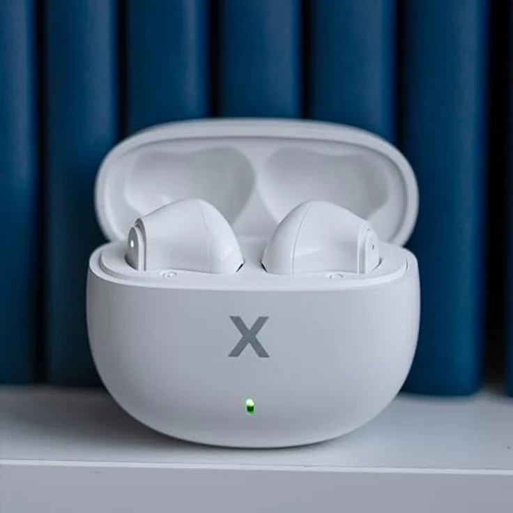 MaxLife In-Ear-Kopfhörer Wireless TWS MXBE-03, Kabellose Bluetooth-Ohrhörer, Weiß – Bild 7