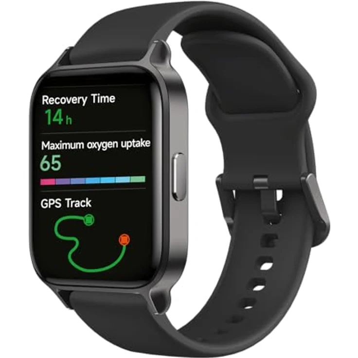ICE-WATCH Ice fit 1.0 Black AMOLED - Schwarze Connected Watch mit GPS, Bluetooth und Herzfrequenzmesser – Bild 2
