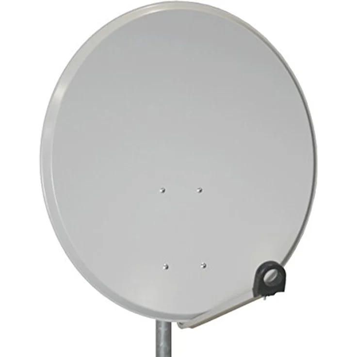 PremiumX PXS45 Camping Sat Anlage, 45 cm Satelliten-Schüssel mit Single LNB, 4K UHD, 10m Kabel, 2x F-Stecker, schwarzes Dreibein Stativ für Wohnwagen – Bild 2