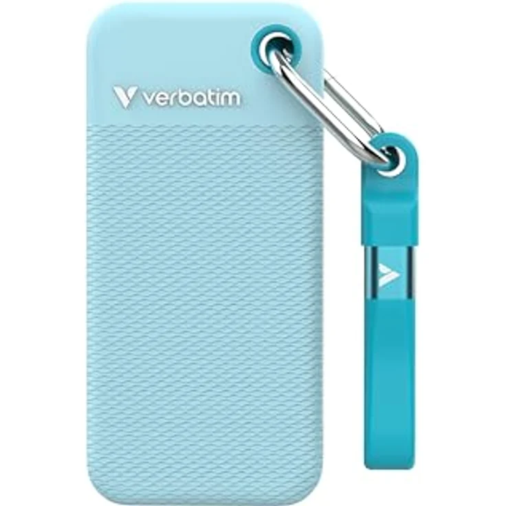 Verbatim Pocket SSD 2TB, Externe SSD in Blau mit USB 3.2 Gen 2, ultraleicht und kompakt – Bild 2