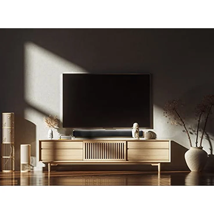 Smpl 30W Multimedia Soundbar, unterstützt Bluetooth, Koaxialeingang, Aux, USB und Fernbedienung, 76.2 cm - Schwarz – Bild 5