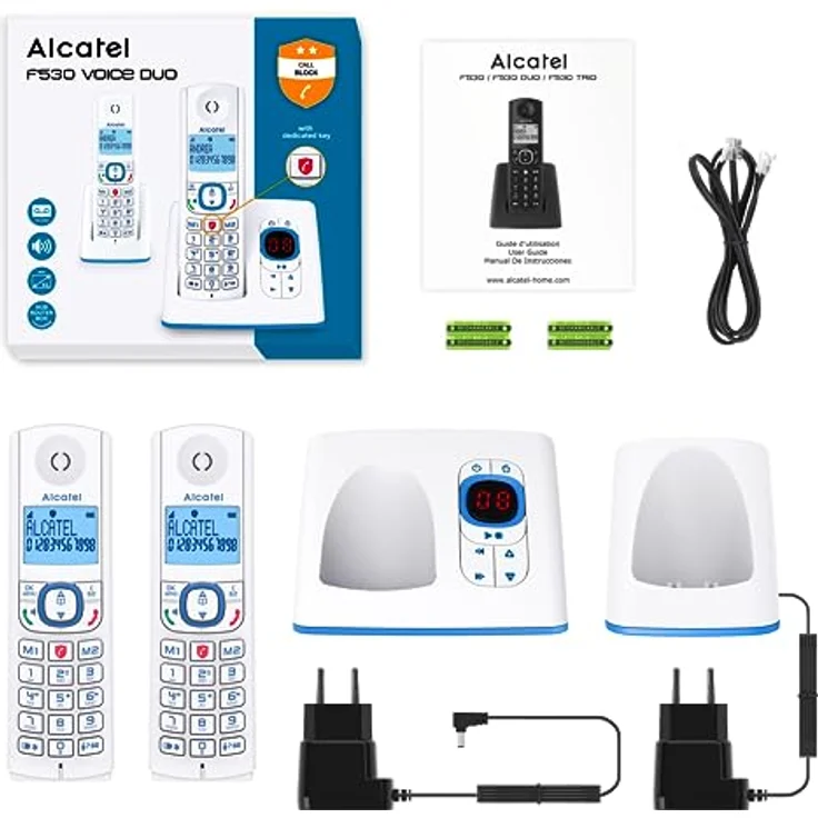 Alcatel F530 Voice Duo Candy-Bar – Bild 6
