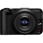 Canon EOS R50 V + RF-S 14-30mm F4-6.3 is STM PZ – Vlog-Kamera, schwarz | 4K-Video, APS-C-Sensor, Bluetooth