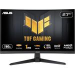 ASUS TUF Gaming VG27VQ3B - 27 Zoll Full HD Curved Monitor - 180 Hz, 1ms GtG, FreeSync, AdaptiveSync, ELMB Sync - Fast-VA Panel, 16:9, 1920x1080, DisplayPort, HDMI, Speaker