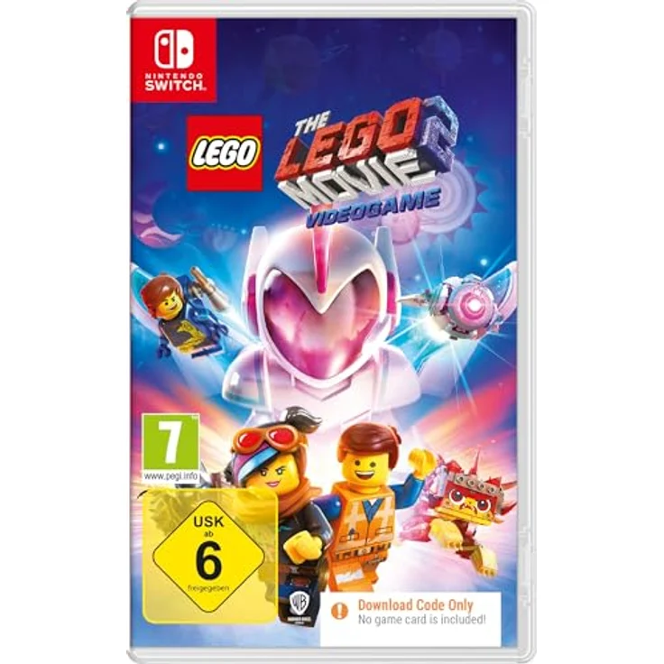 WARNER BROS. ENTERTAINMENT The LEGO Movie 2 Videogame - Nintendo Switch, Downloadcode für galaktisches Abenteuer mit Emmet und neuen Charakteren – Bild 1