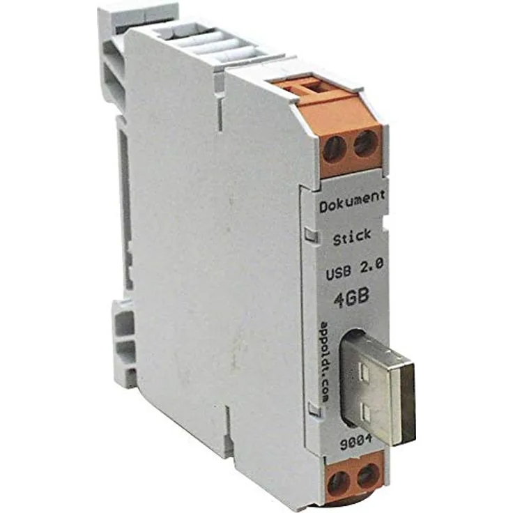 Appoldt USB-Stick fuer Hutschiene 1 St. USB2.0-16GB-A IP54