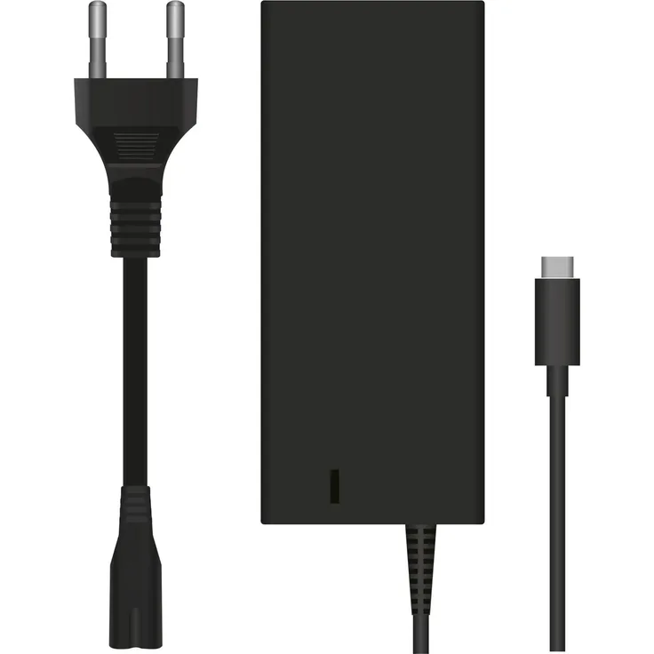 Sinox PC USB C 87W Notebook Netzteil, Schnellladung für Laptops, Schwarz