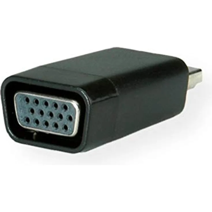 Value 12993113 HDMI Stecker auf VGA Buchse Adapter schwarz – Bild 2