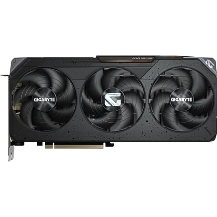 Gigabyte Radeon RX 9070 Gaming OC 16G Grafikkarte - 16 GB GDDR6, 256 Bit, PCI-E 5.0, 2700 MHz Kernfrequenz, 2 x DisplayPort, 2 x HDMI, GV-R9070GAMING OC-16GD, RGB-Beleuchtung – Bild 3