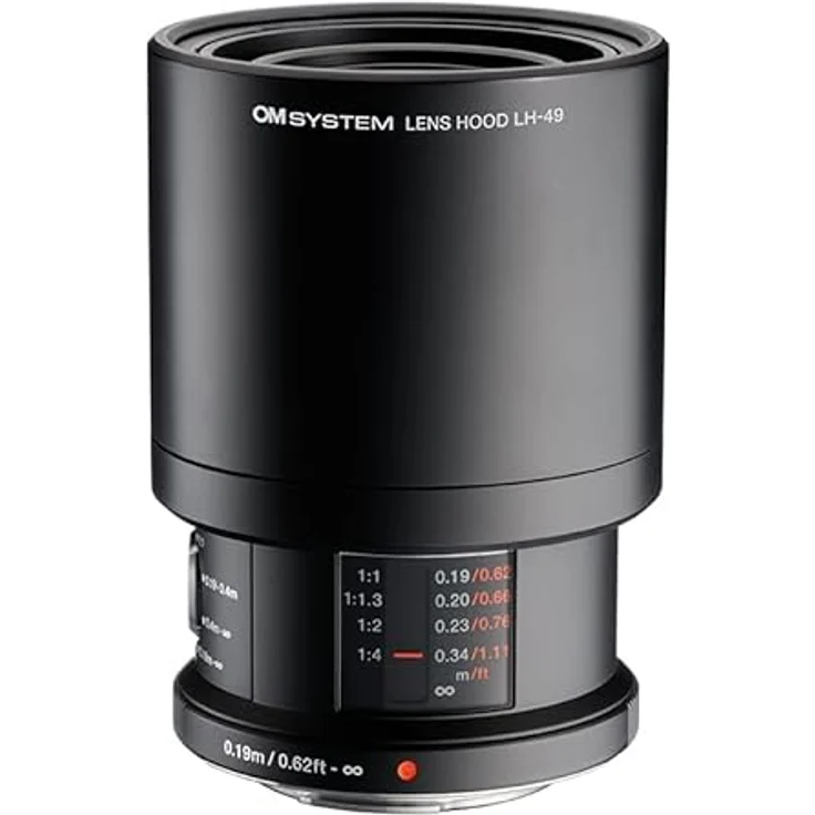 OM SYSTEM M.Zuiko ED 60 mm f/2.8-22, Makro Objektiv für Micro-Four-Thirds, Staub- und spritzwassergeschützt, Schwarz – Bild 2