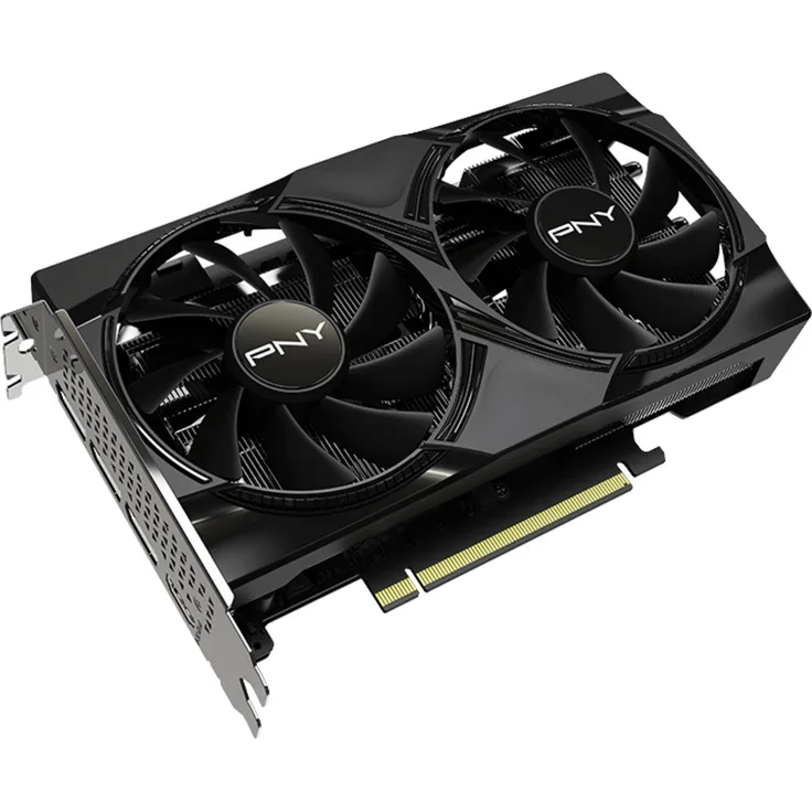 PNY GeForce RTX 5060 Dual Fan OC, Grafikkarte mit 8 GB GDDR7, DLSS 4, 3x DisplayPort, HDMI 2.1