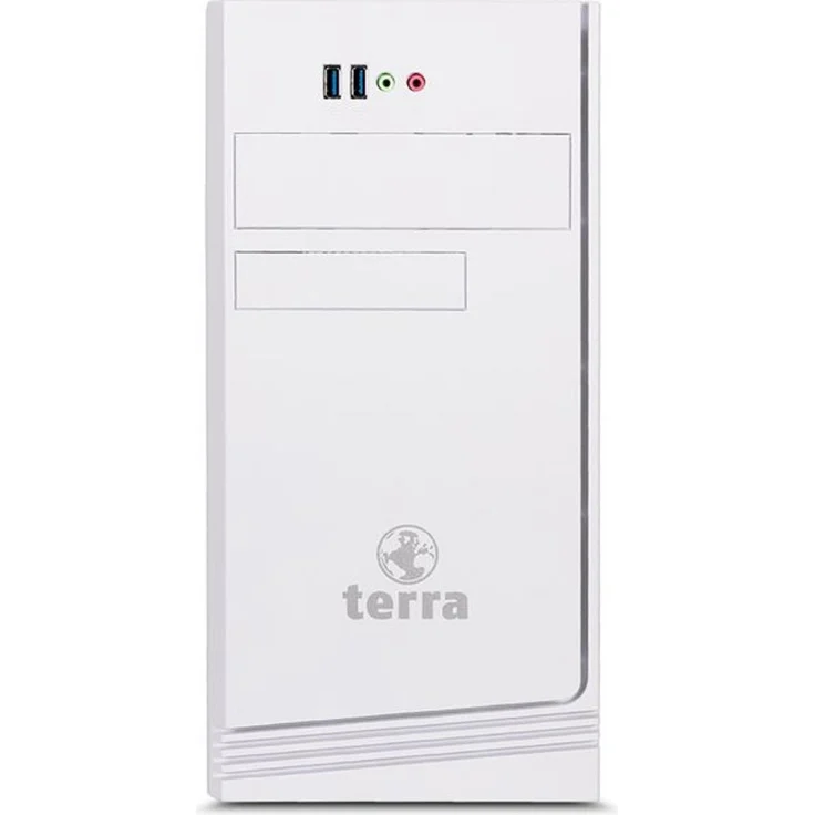 Terra PC-BUSINESS 6000 SILENT, Desktop-PC mit 500 GB SSD und 16 GB RAM, Weiss