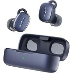 EarFun Free Pro 3 In Ear Bluetooth Kopfhörer mit Geräuschunterdrückung, Hi-Res Audio, Snapdragon Sound, aptX Adaptive, 6 Mikrofone HD Anrufe, Multipoint, 33H Akku, kabelloses Laden, Individueller EQ