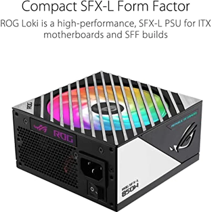 ASUS ROG Loki SFX-L 850W Platinum (Aura Sync, ATX 3.0 kompatibel, PCIe 5.0) – Bild 4