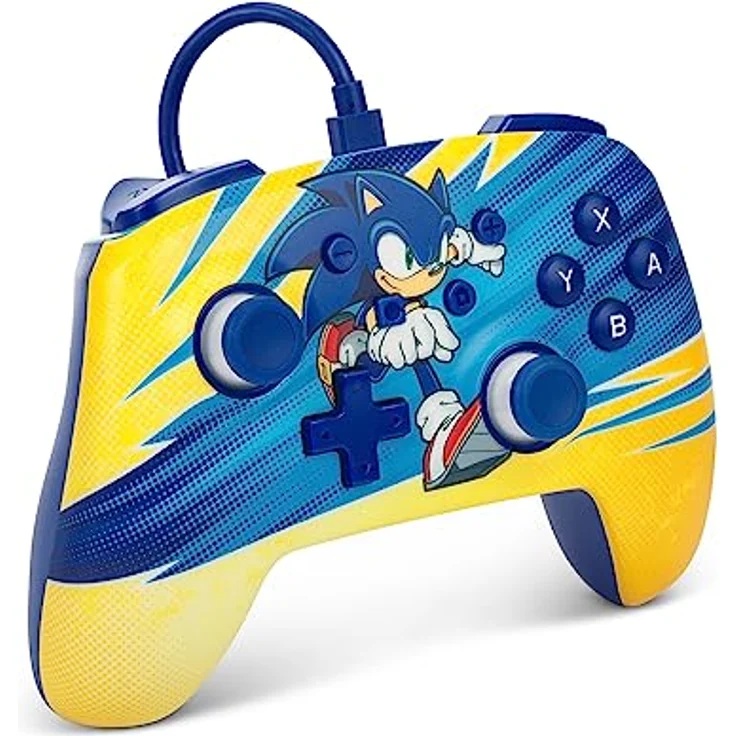 Verbesserter kabelgebundener PowerA Controller für Nintendo Switch – Sonic-Boost – Bild 3