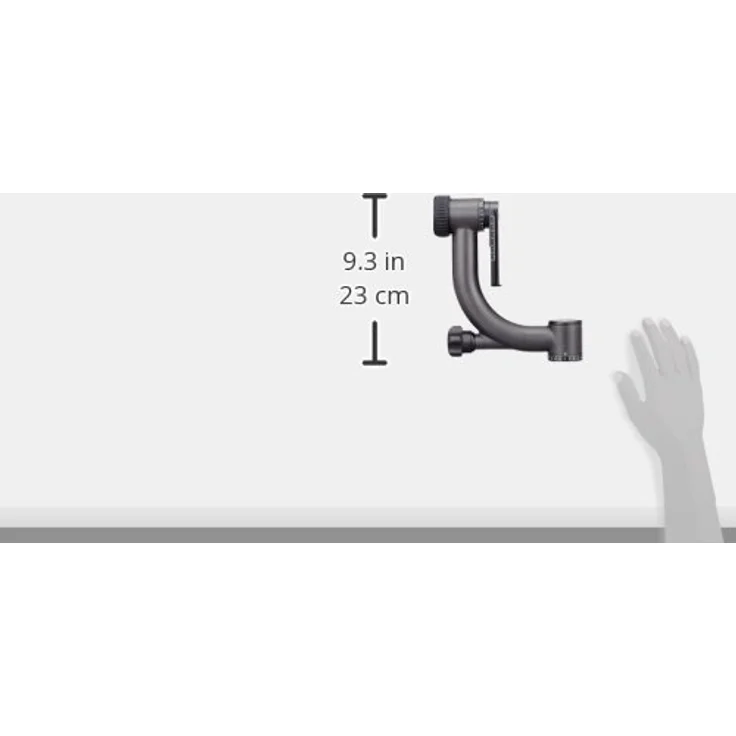 SIRUI PH-20 Gimbal Head (Carbon, Höhe: 230mm, Gewicht: 1.3kg, Belastbarkeit: 20kg) mit Tasche und Gurt – Bild 4
