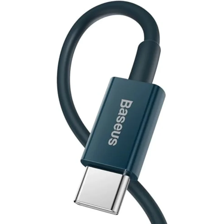 Baseus Superior Series Kabel, USB-C auf iP, 20W PD, 2m, blau, schnelles Laden und Datenübertragung bis 480Mbps – Bild 4