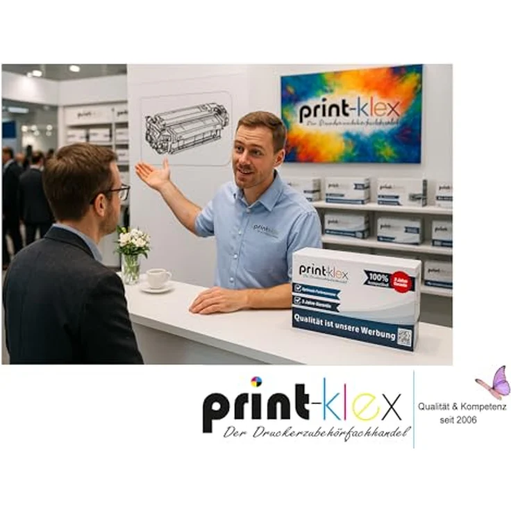 Print-Klex Toner kompatibel für HP Laserjet 3018, 3020, 3022, 3030, 3052, 3055, M1005, Q2612A, 4.500 Seiten – Bild 5