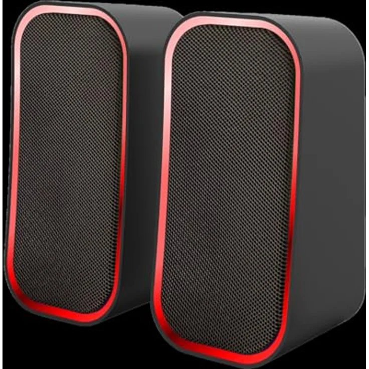 Speedlink Token RGB Gaming Stereo Speaker, schwarz, SL-810008-BK – Bild 2