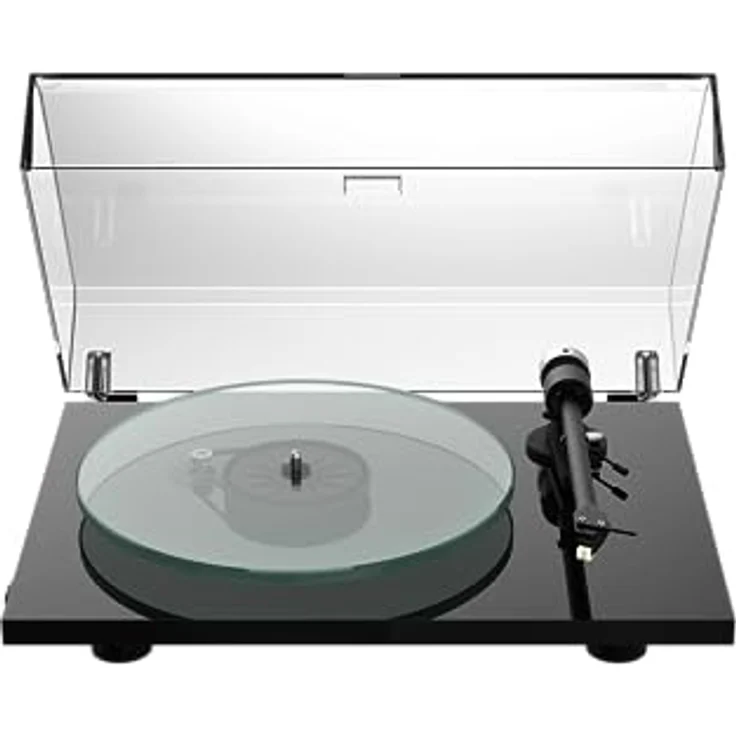 Pro-Ject T2 W, Plattenspieler mit Hi-Res Audio Streaming über WLAN, kompatibel mit Sonos®, HEOS®, Bluesound, WiiM, UPnP (Schwarz) – Bild 2
